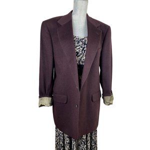 Loro Piano brown camel hair blazer sport coat size XL tall